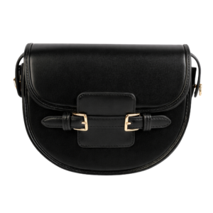 black saddle handbag